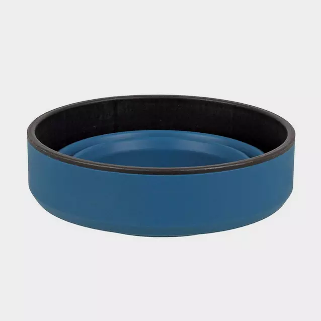 Ciotola Pieghevole In Silicone Per Campeggio - Lifeventure Collapsible Bowl Blu Navy - Foto 2