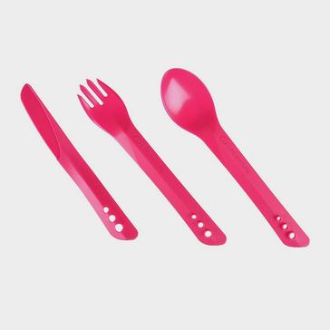 Pink LIFEVENTURE LEllipse Cutlery Set