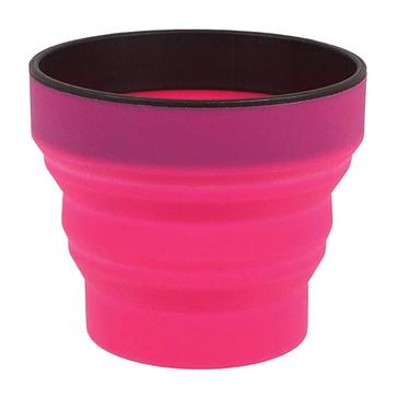 Pink LIFEVENTURE Ellipse Collapsible Cup