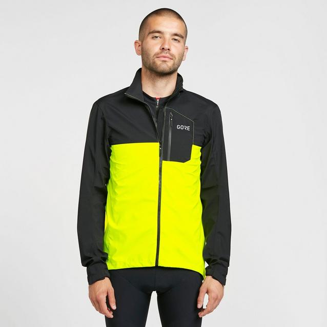 Gore Wear GORE® C3 GORE-TEX PACLITE® - Pantalones - black/neon yellow/negro  