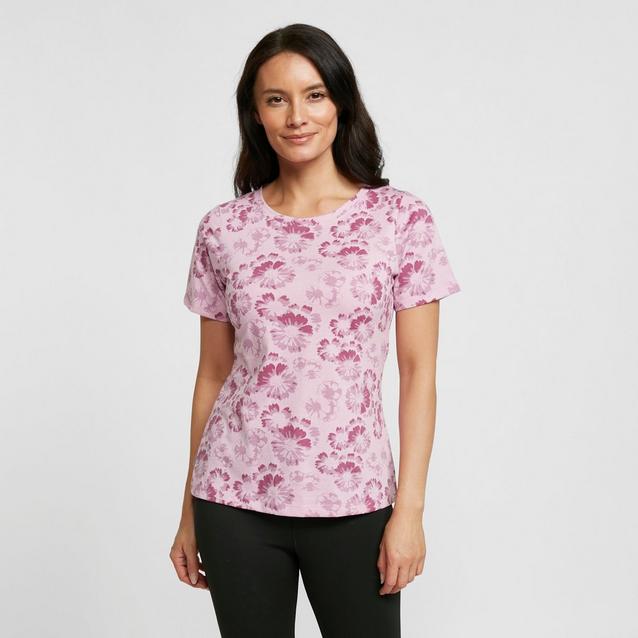 Pink Peter Storm Women’s Patsy Flower Short Sleeved Tee image 1
