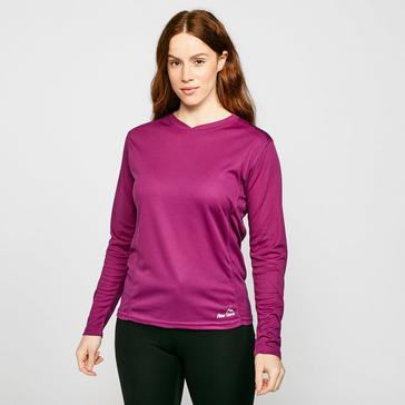 PURPLE Peter Storm Women’s Long Sleeve Balance T-Shirt