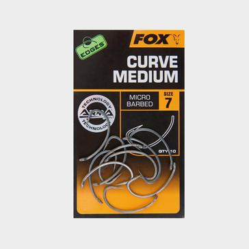 SILVER FOX INTERNATIONAL Edges Arma Curve Shank Medium Sz 4