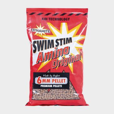 Brown Dynamite Swim Stim Carp Pellets 6mm - Amino Original