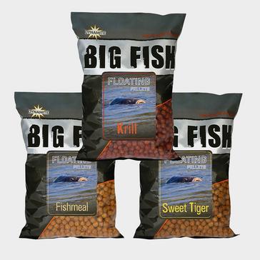 Assorted Dynamite Big Fish Fltng Pellets 11mm Krill