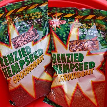 Red Dynamite Frenzied Hemp Dark Worm GRndbait 900g