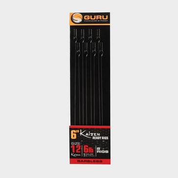 Black GURU Kaizen Pole Rigs 6 Inch Size 12