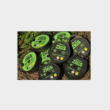 Green Korda Ready Zigs 12Ft Size 10