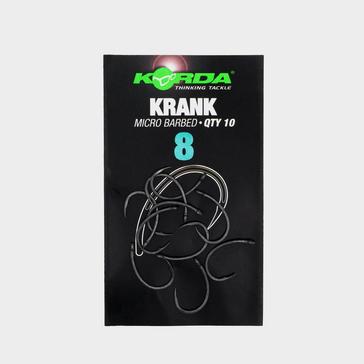 Black Korda Krank Barbed Hook Size 8