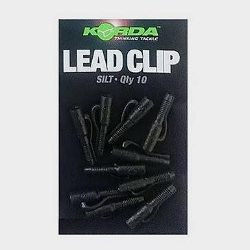 Grey Korda Safezone Lead Clips Silt