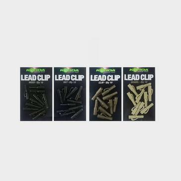 Green Korda Safezone Lead Clips Weed