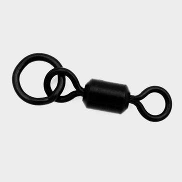 Black Korda Ring Swivels Size 8