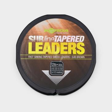 Black Korda Tapered Leaders 0.33Mm
