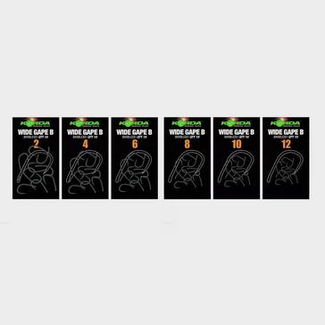 Black Korda Wide Gape Hook Barbless Size 4