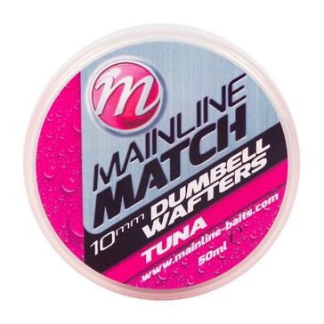 Pink MAINLINE Match Dumbell Wafter 10mm Pink Tuna