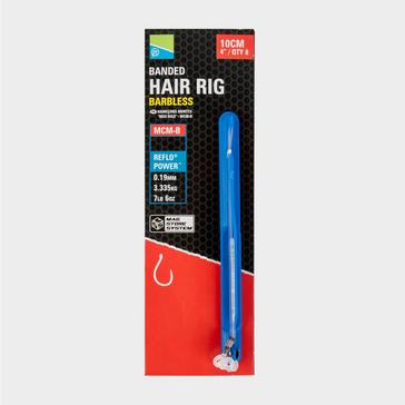 Silver PRESTON INNOVATION Preston Mcm-B Banded Hair Rigs 4In Size 12 Mcm-B