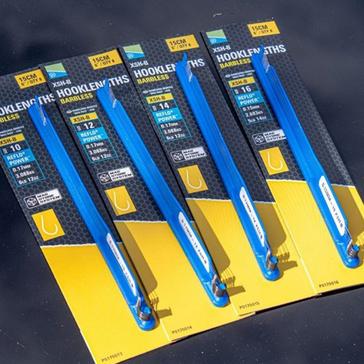 Black PRESTON INNOVATION XSH-B 12 Hooklengths 15Cm