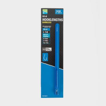 Blue PRESTON INNOVATION SFL-B Spade Mag Store 6” Hooklengths Size 14