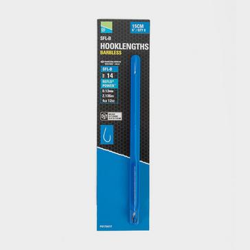Blue PRESTON INNOVATION SFL-B Spade Mag Store 6” Hooklengths Size 20