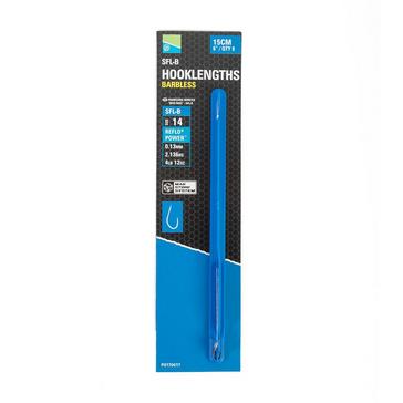 Blue PRESTON INNOVATION SFL-B Spade Mag Store 6” Hooklengths Size 20