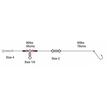 Clear TRONIX Single Pulley (Size 1/0)