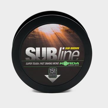 Black Korda Sub Line Brown 15Lb