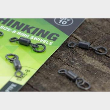 Silver THINKING ANGLER Ptfe Size 8 Ring Swivels