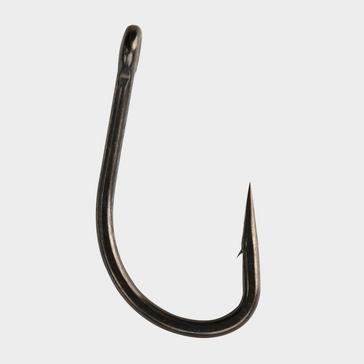 Black THINKING ANGLER Straight Eye Hook Size 7 (Barbed)