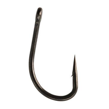 Black THINKING ANGLER Straight Eye Hook Size 7 (Barbed)