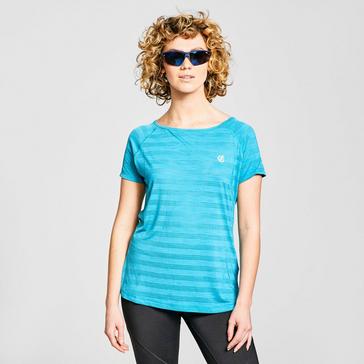 Blue Dare 2B Women's Defy Short-sleeve T-shirt