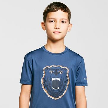 Blue Dare 2B Kids Rightful Graphic T-Shirt