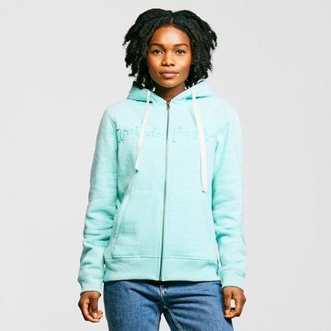 Blue Weird Fish Women’s Tani Full Zip Hoodie