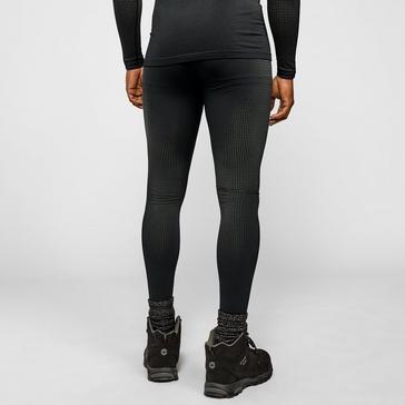 Black Odlo Men's Performance Warm Baselayer Pants