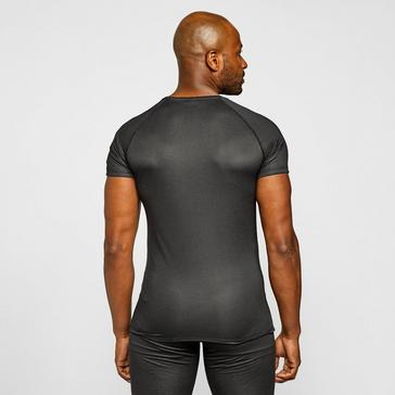 Grey Odlo Men's Active F-Dry Light Short Sleeve BaseLayer Top