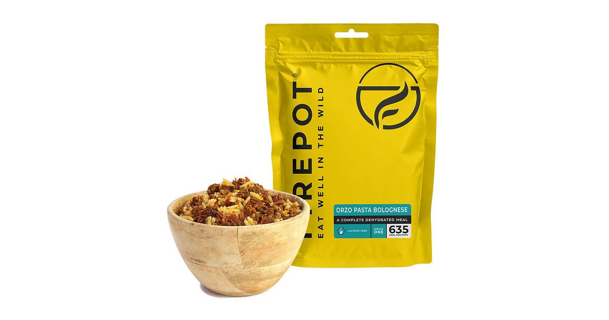 FIREPOT Orzo Pasta Bolognese Millets