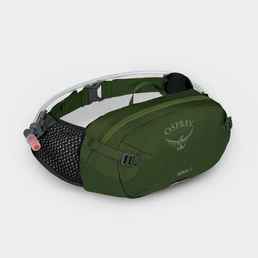 Green Osprey Seral 4 Hydration Pack
