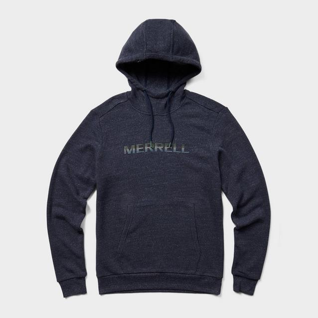 Merrell Men's Gradient Wordmark Pullover Hoodie Blacks