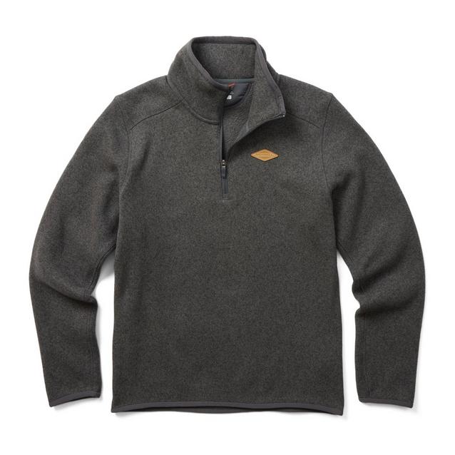 Merrell Men's Sweater Weather Quarter-Zip Fleece Blacks