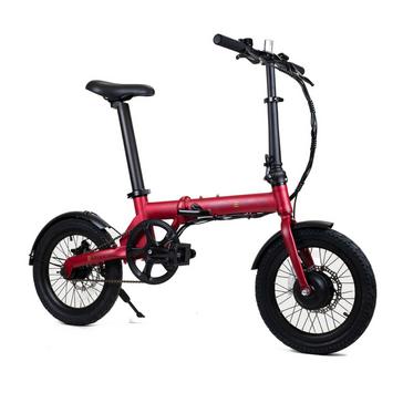 Red PERRY EHOPPER Perry Ehopper 16 inch Folding Electric Bike
