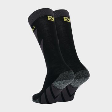 Black SALOMON SOCKS Men’s Access Skiing Socks (2 Pack)