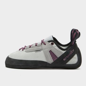 Grey EVOLV Women’s Elektra Lace Climbing Shoe