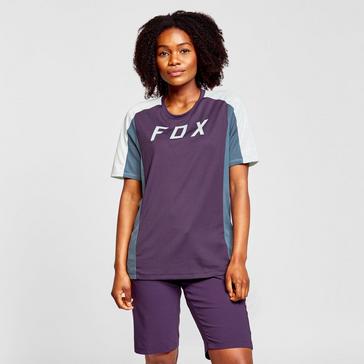 Purple Fox Women's Defend Short-sleeve Jersey