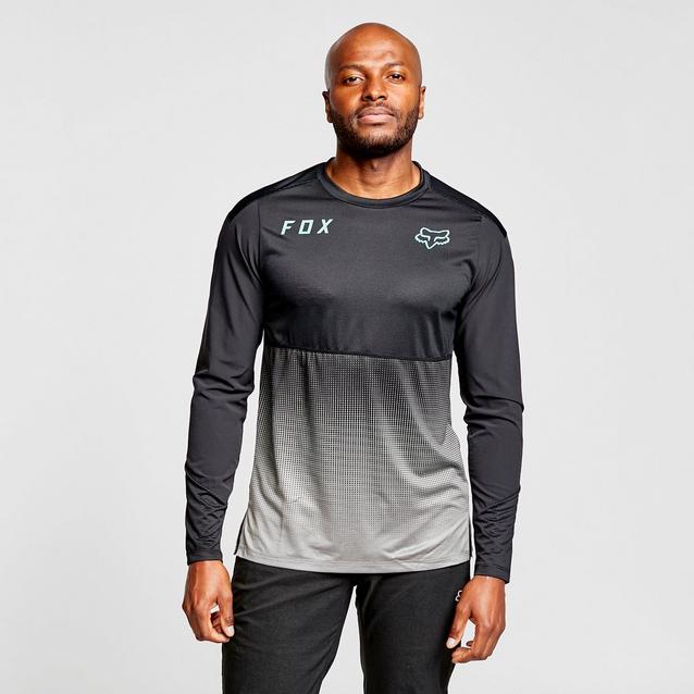 Fox Men's Flexair Long-sleeve Jersey Blacks
