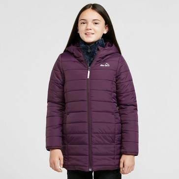 Purple Peter Storm Kids' Blisco Long Insulated Jacket
