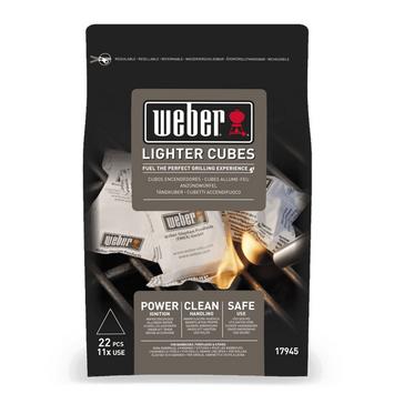 Black Weber Lighter Cubes