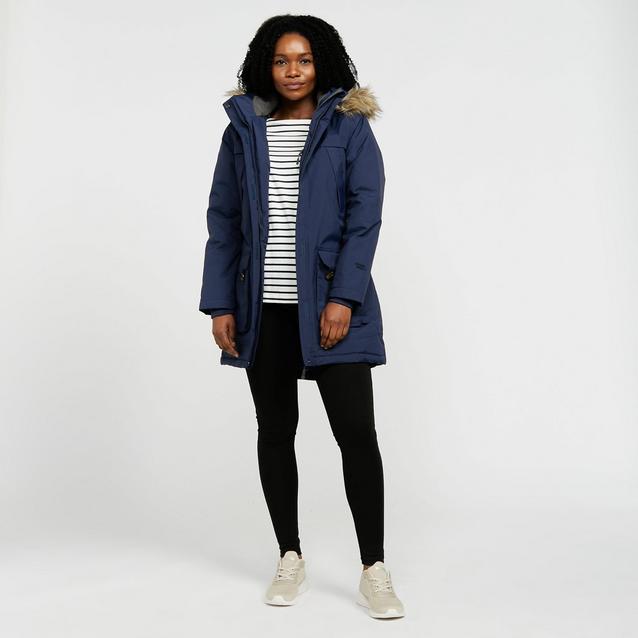 Ladies navy parka on sale coat