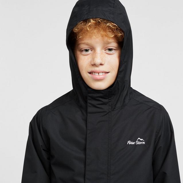Peter Storm Junior Everyday Waterproof Jacket | Blacks