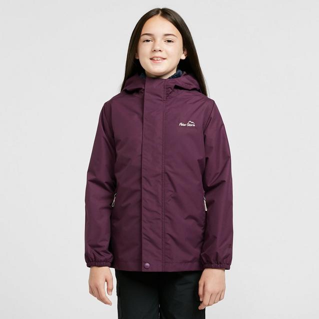 Purple Peter Storm Junior Everyday Waterproof Jacket image 1