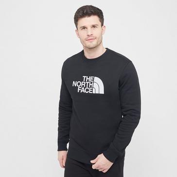 Black The North Face Drew Peak Crew Sweatshirt