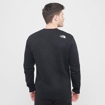 Black The North Face Drew Peak Crew Sweatshirt